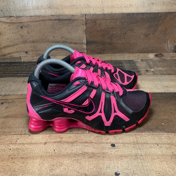 Nike Shoes - Nike Shox Turbo 13 Pink / Black Running Shoes
